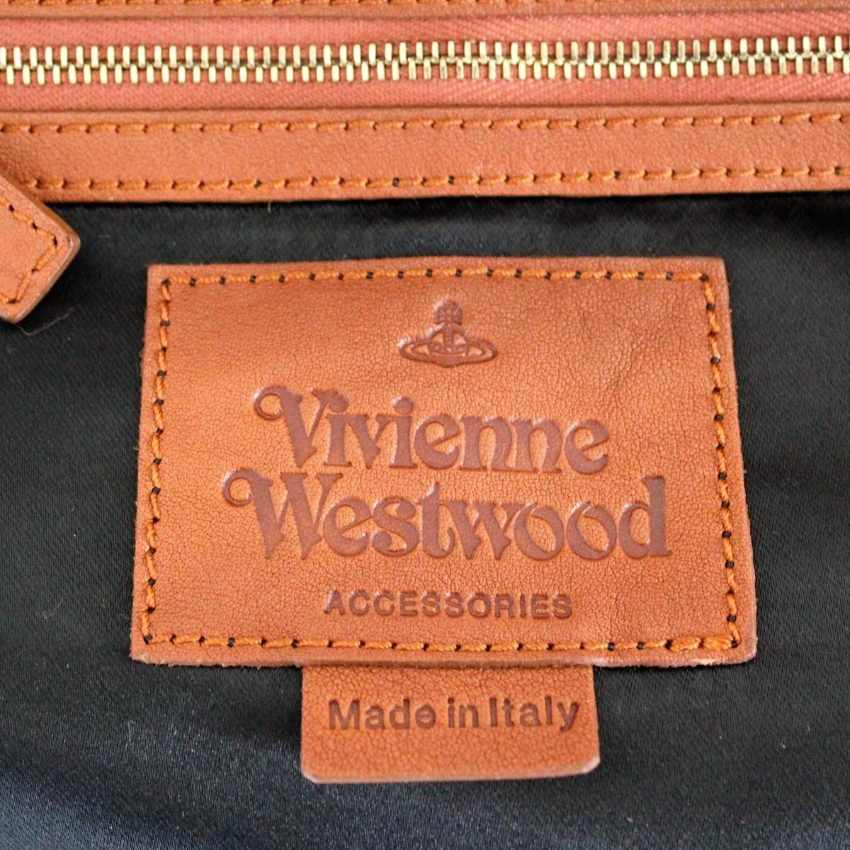 Brown Vivienne Westwood Ecologic Fur Bag