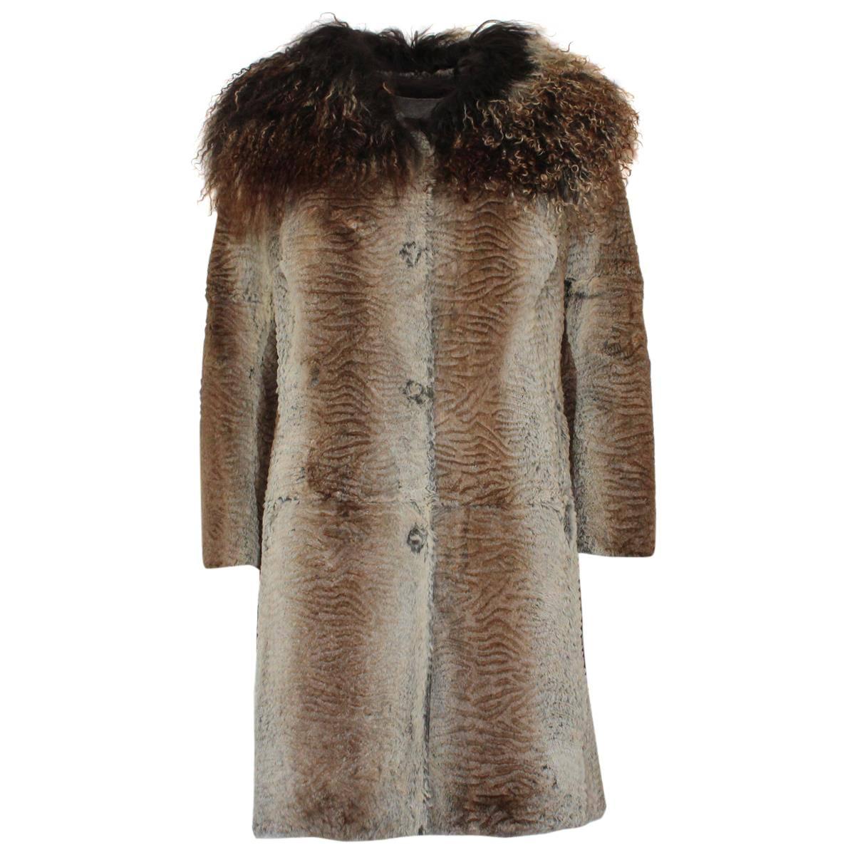 Lapin Shaded Fur Coat 10 For Sale