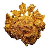 Einzigartiges Carlo Zini Goldenes Rosenarmband