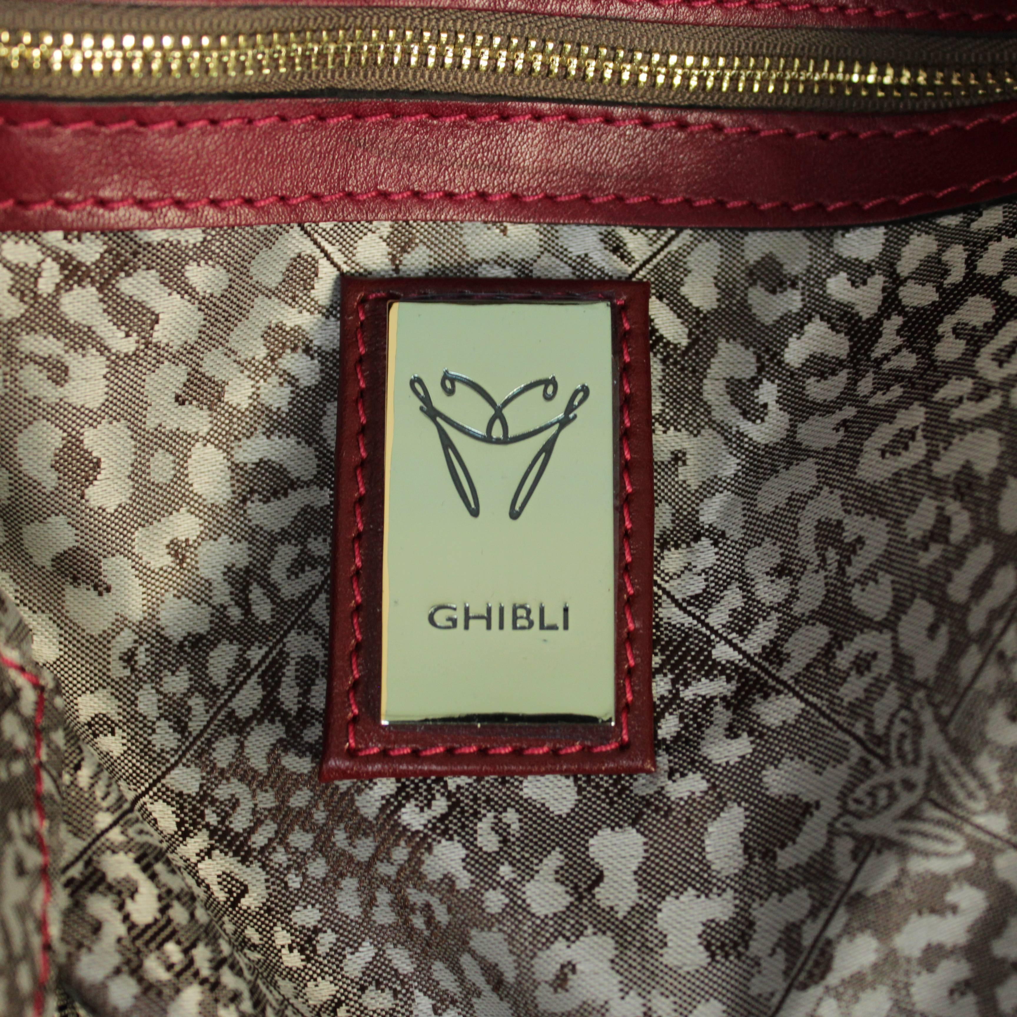 Women's Ghibli Firenze Python Maxi Bag