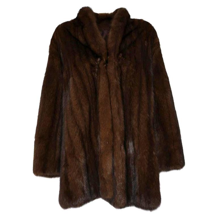 Dellera Milan Reversible Zibeline Fur Coat at 1stDibs | dellera fur ...