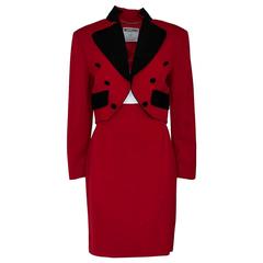 Moschino Couture Jacket and Skirt Suit 46