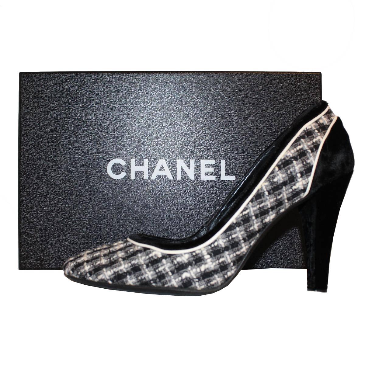 Chanel Tweed Décolleté 39 1