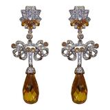 Boucles d'oreilles Bijoux Crystals Carlo Zini