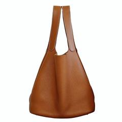 Hermes Clemence Leather Picotin GM Bag