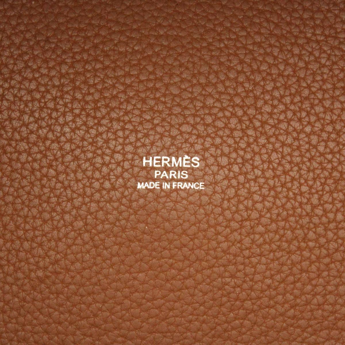 Hermes Clemence Leather Picotin GM Bag 1