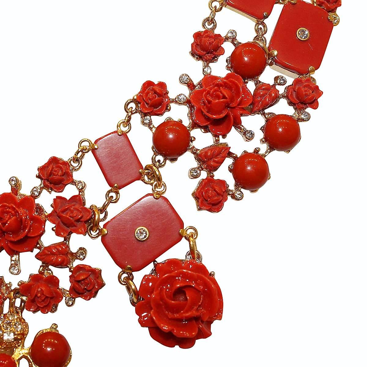 Carlo Zini Bijoux - Bijoux unique  Collier de roses Pour femmes en vente