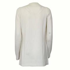 Chanel Cream Cashmere Cardigan