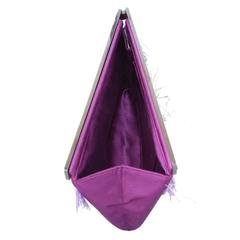 Gucci Fuchsia Satin Pochette