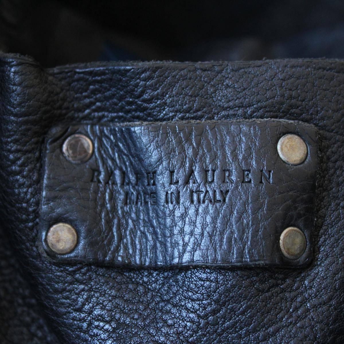 Ralph Lauren Black  Leather Bag 3