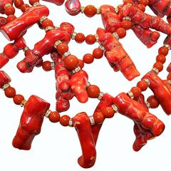 Carlo Zini Bijoux  Collier « Corals »