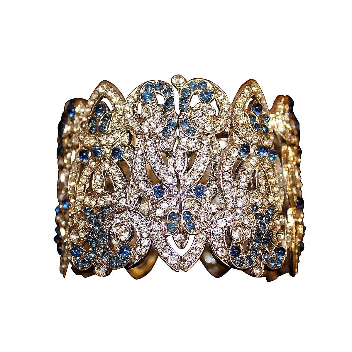 Carlo Zini  "Sapphire" like Bracelet For Sale