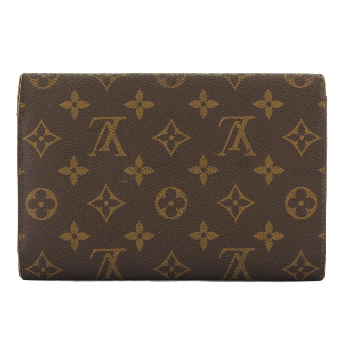 Black Louis Vuitton Monogram Vintage Wallet