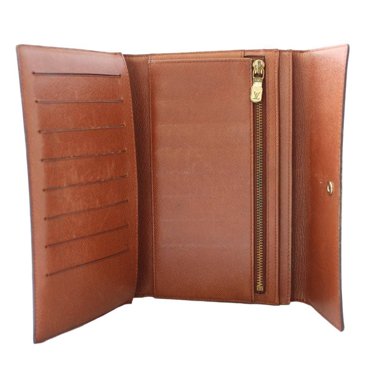Louis Vuitton Monogram Vintage Wallet In Excellent Condition In Gazzaniga (BG), IT