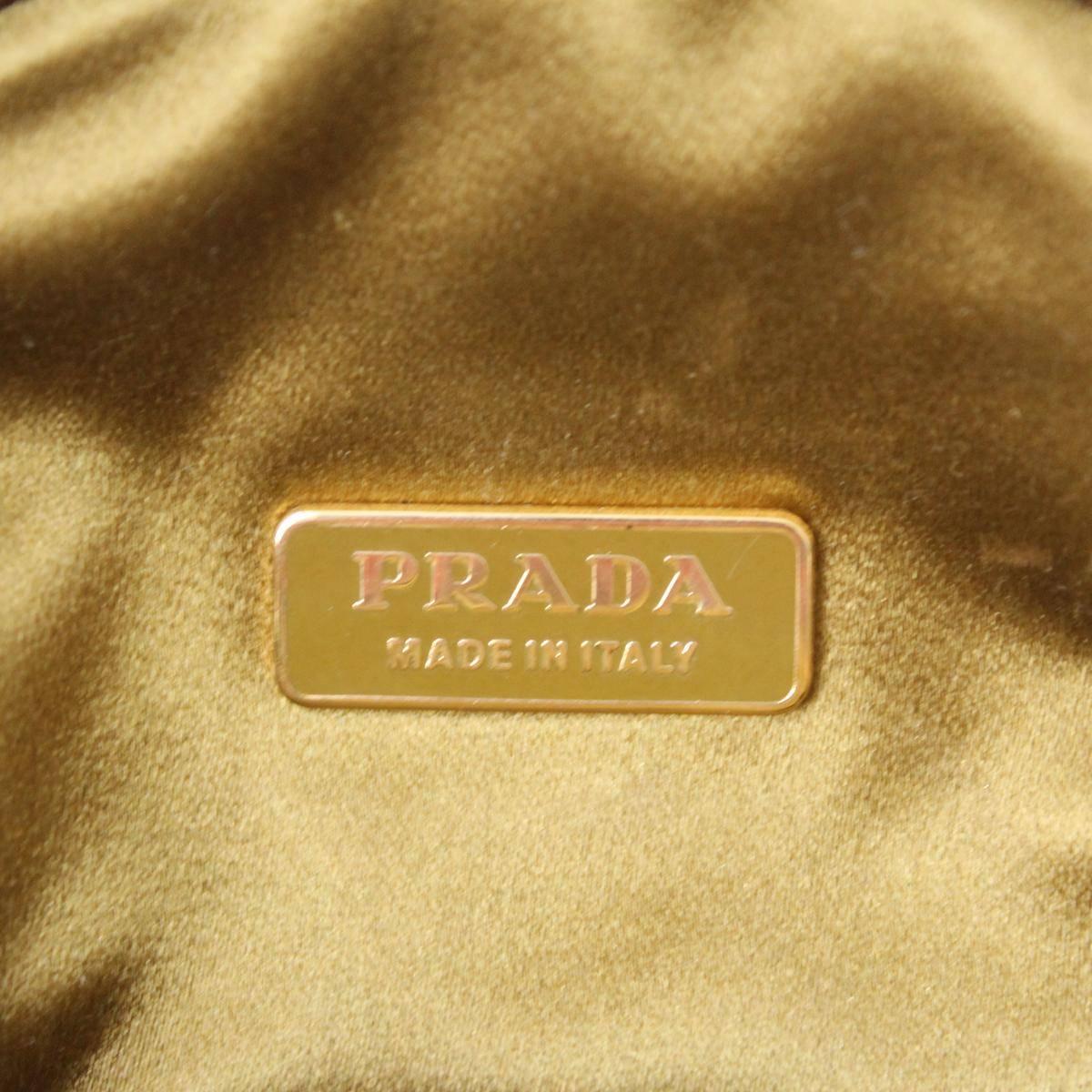Women's Prada  Golden Lace Pochette