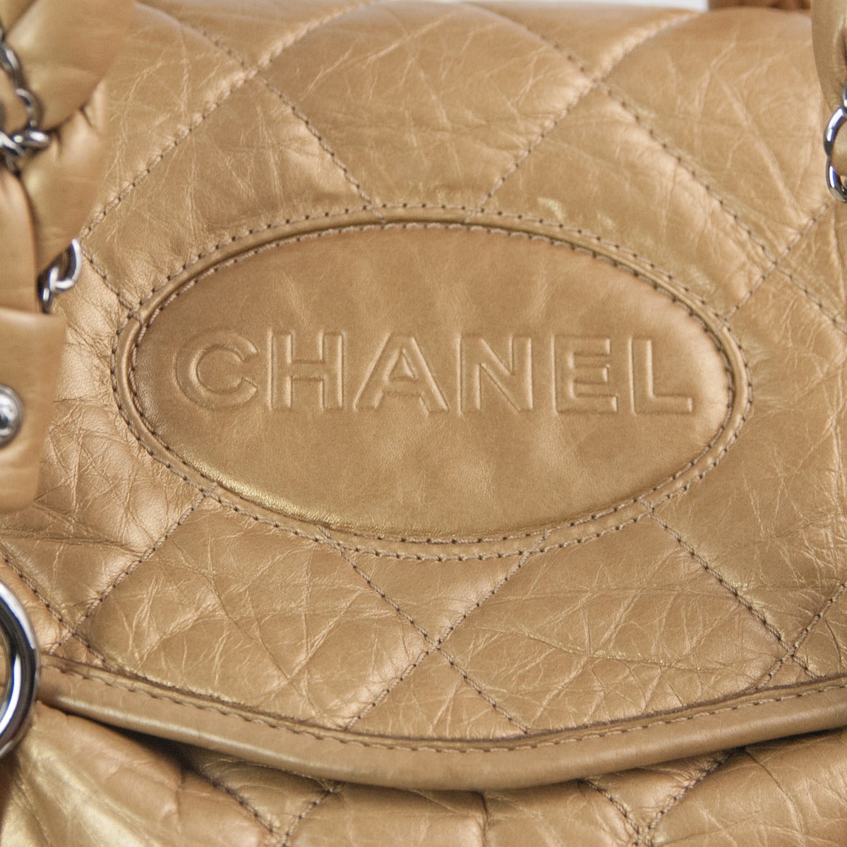 2006 Chanel Vintage Ligne Duffle Bag In Excellent Condition In Gazzaniga (BG), IT