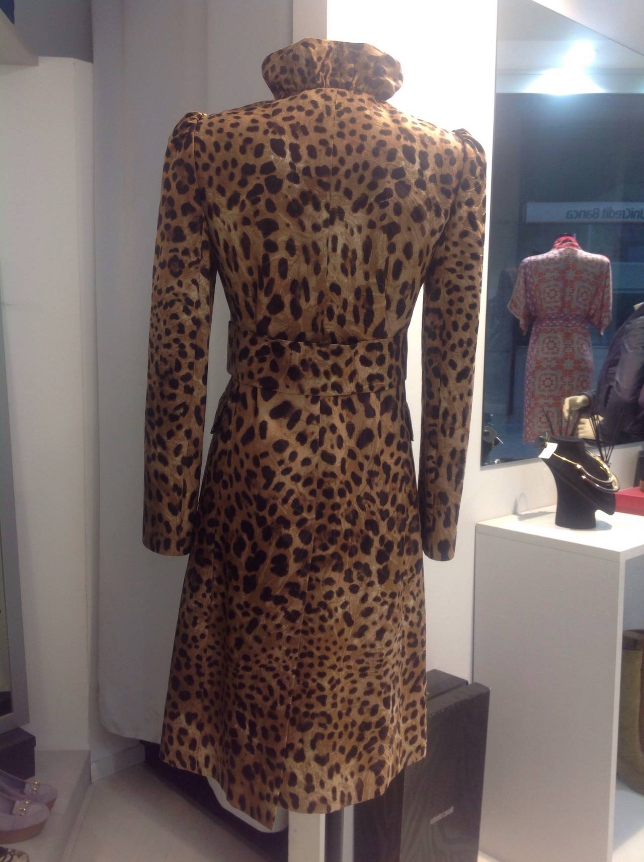 Dolce&Gabbana Cheetah Print Coat