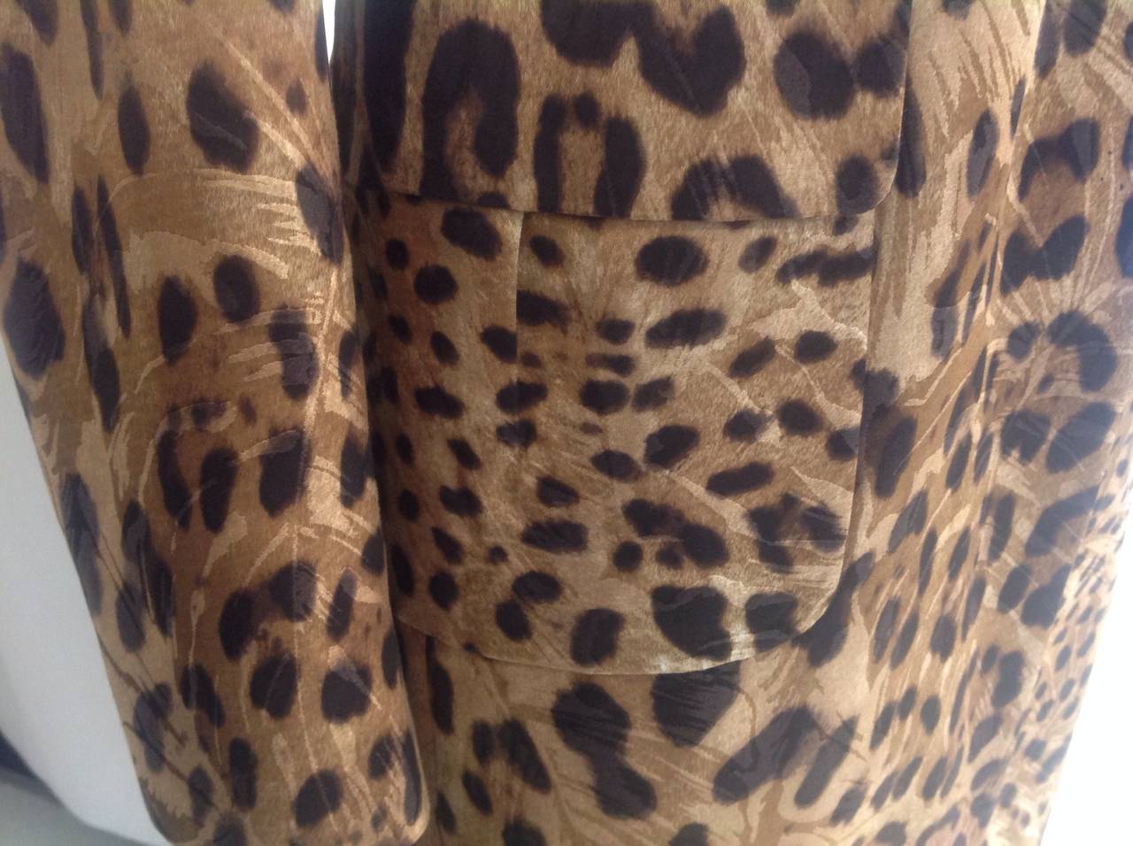 Dolce&Gabbana Cheetah Print Coat 1