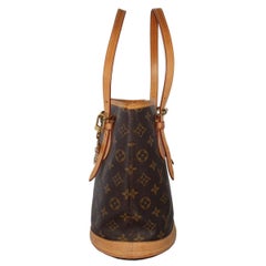 Louis Vuitton Monogram Petit Bucket Bag and Charms