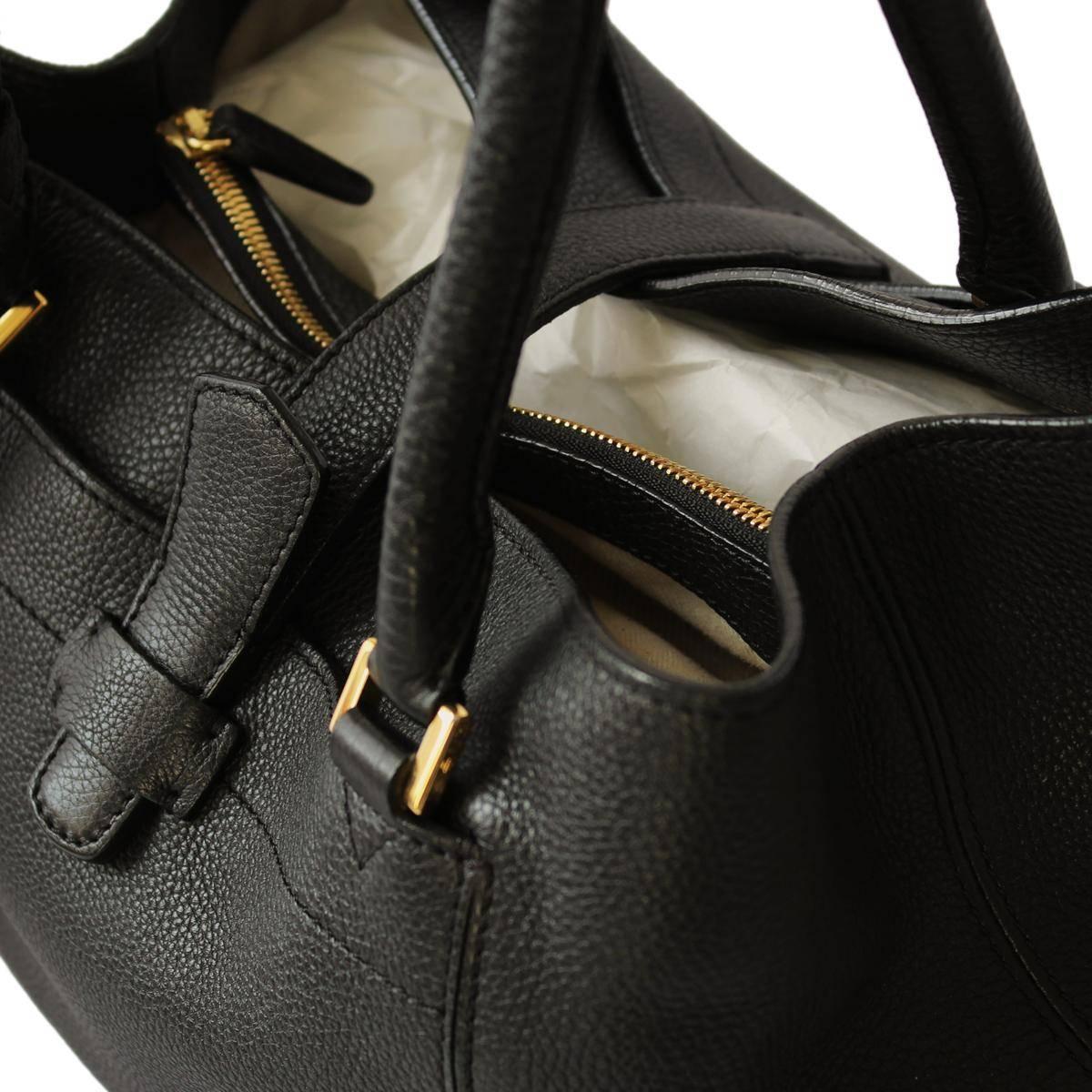 Loro Piana  Bellevue Odessa Black Bag In Excellent Condition In Gazzaniga (BG), IT