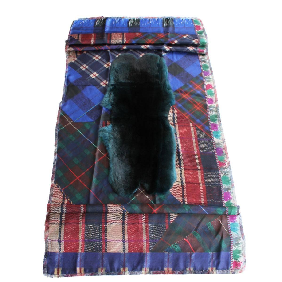 So original and chic silk orylag fur scarf
100% Silk
Multicolored tartan pattern
Central real Orylag fur
Ottanium color fur
Cm 198 x 66 (78 x 25.9 inches)
Worldwide express shipping included in the price !