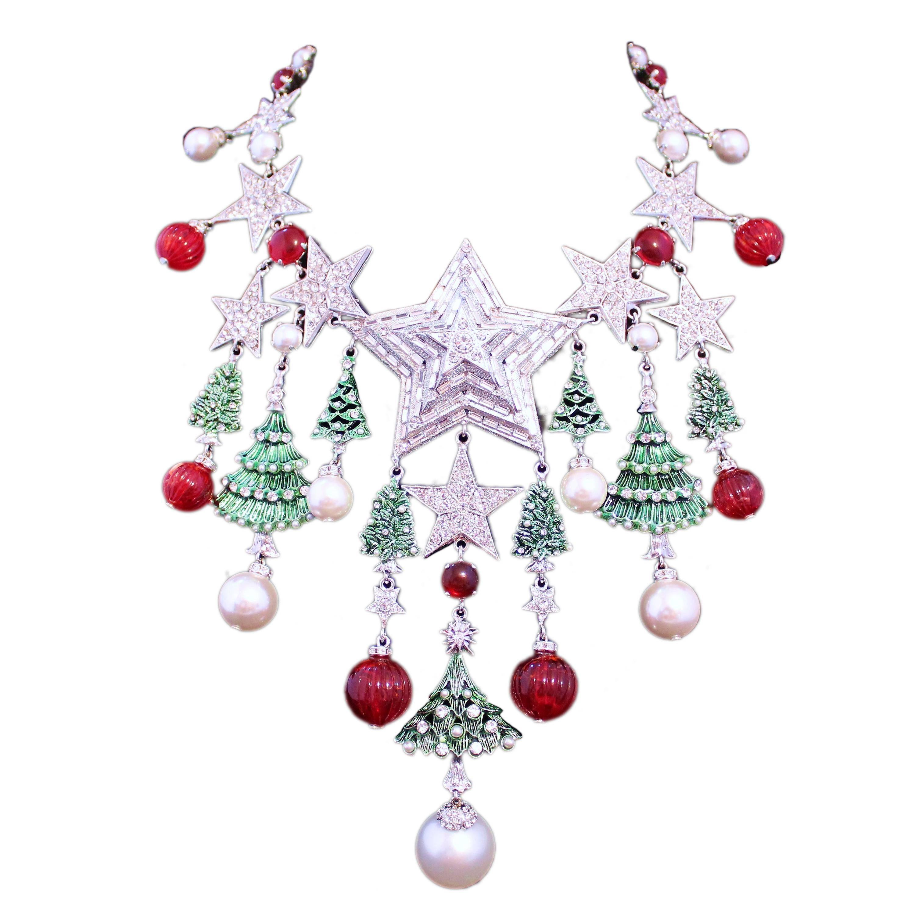 Carlo Zini Milano Christmas Necklace