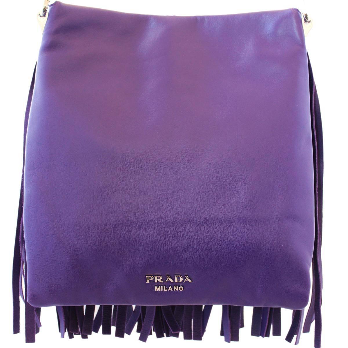 prada chain purple mens bag