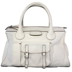 Chloé  Edith XXL White Bag