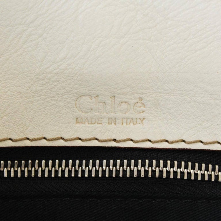 Chloé Edith XXL White Bag at 1stDibs | chloe edith bag