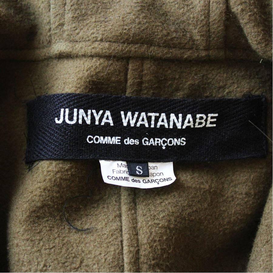 Women's Junya Watanabe  Green Overcoat S