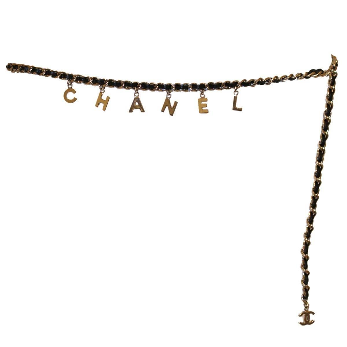 Beautiful and iconic Chanel belt
2007 Year
Metal chain
Black leather
Metal 