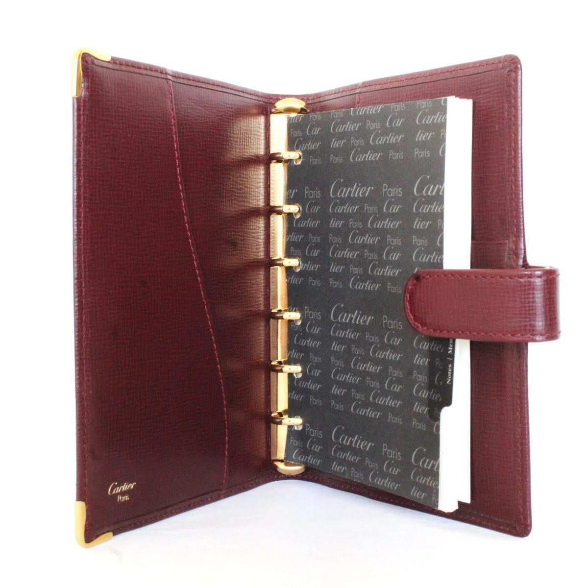 Brown Cartier Agenda Cover