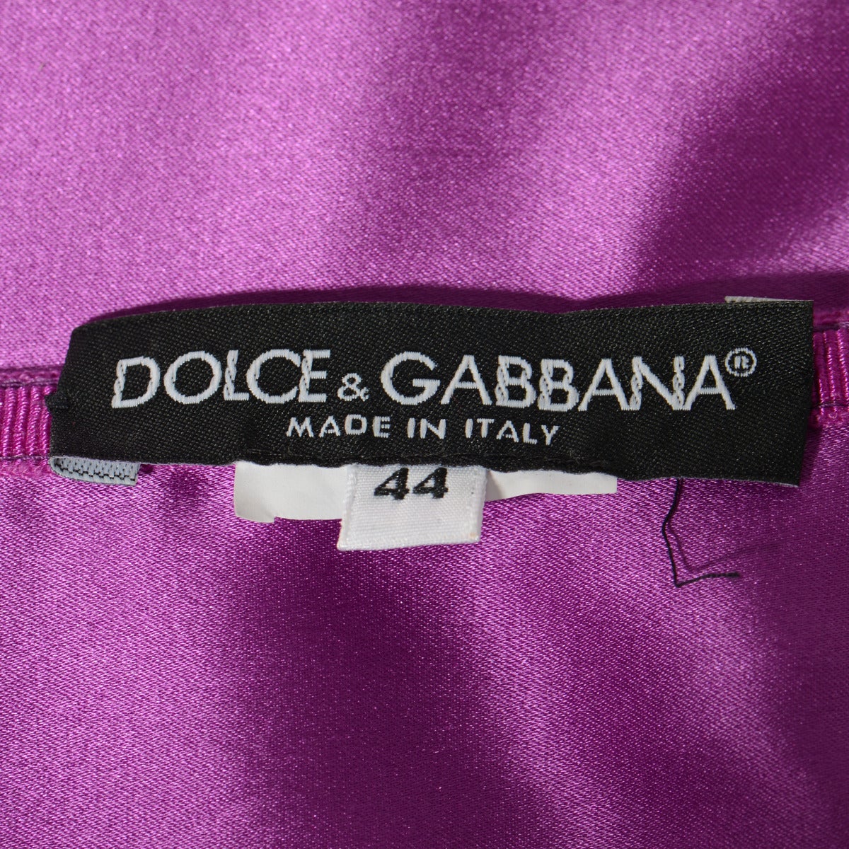 Dolce&Gabbana Purple Lace Evening Dress In Excellent Condition In Gazzaniga (BG), IT