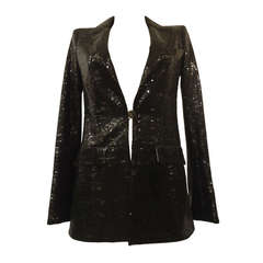 Chanel Black Sequin jacket