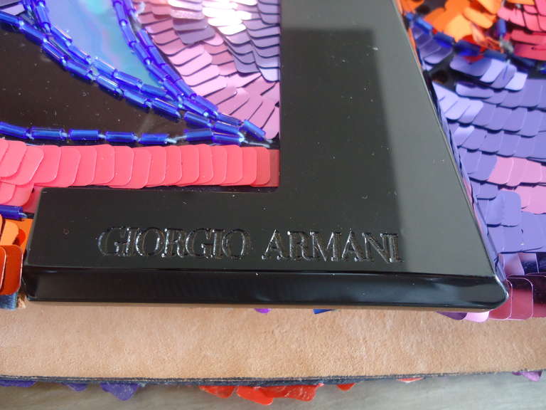 Giorgio Armani Multicolored Sequins Belt 1