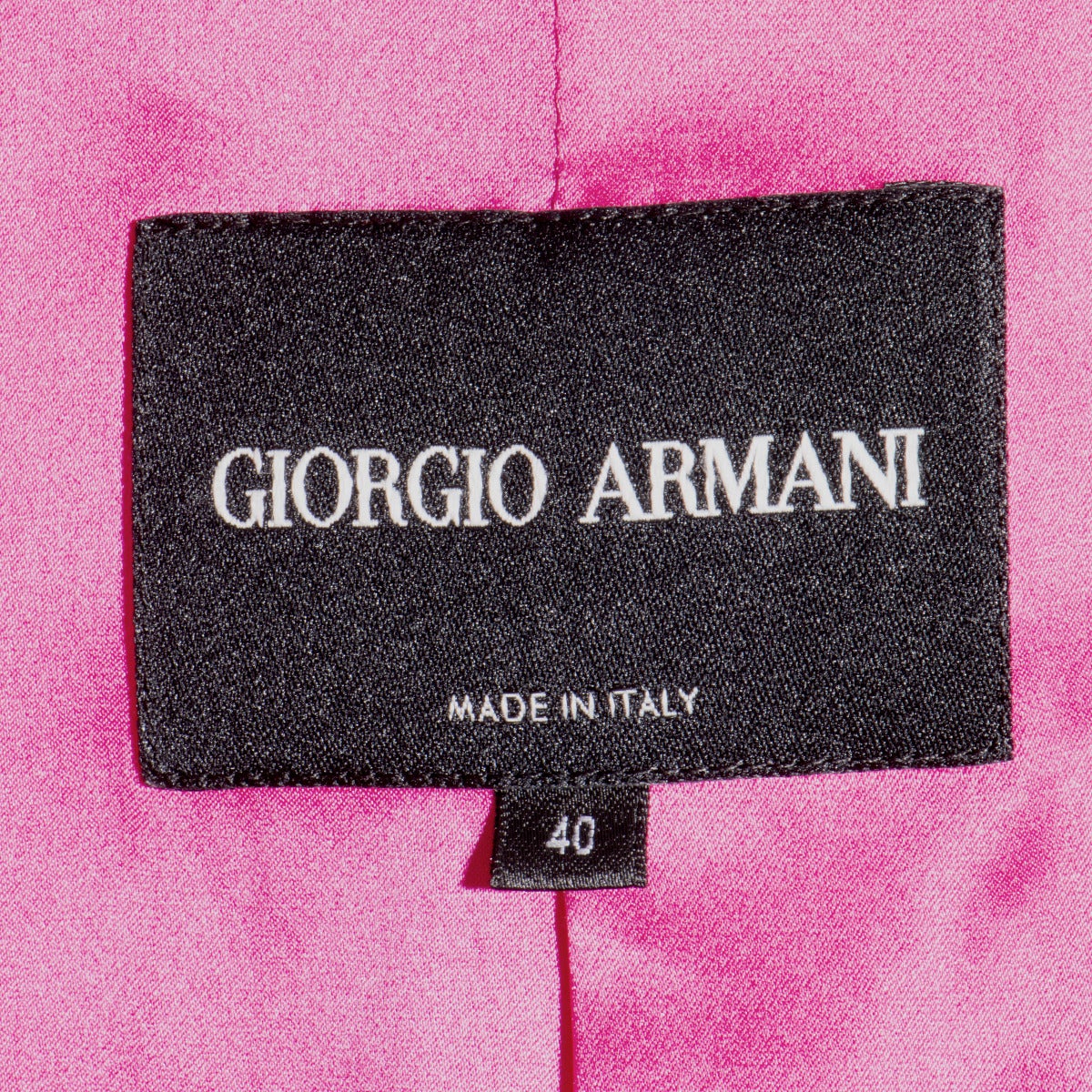 Pink Giorgio Armani Jacket and Skirt Suit