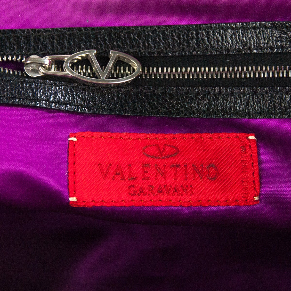 Valentino Garavani Cream and Brown Calfskin Bag In Excellent Condition In Gazzaniga (BG), IT