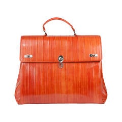 Trussardi Limited Edition Orange Aal Maxi-Tasche