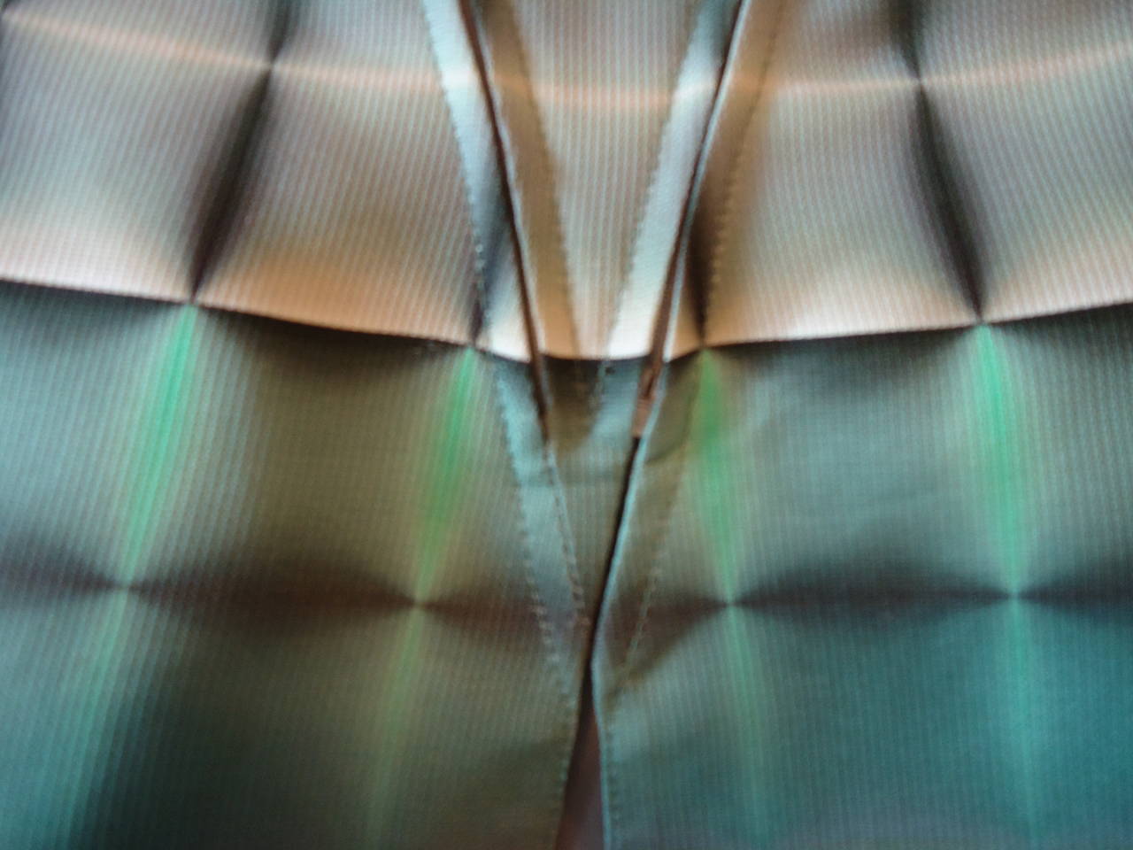 Giorgio Armani Silk Single-Breasted Light Blue Jacket 1