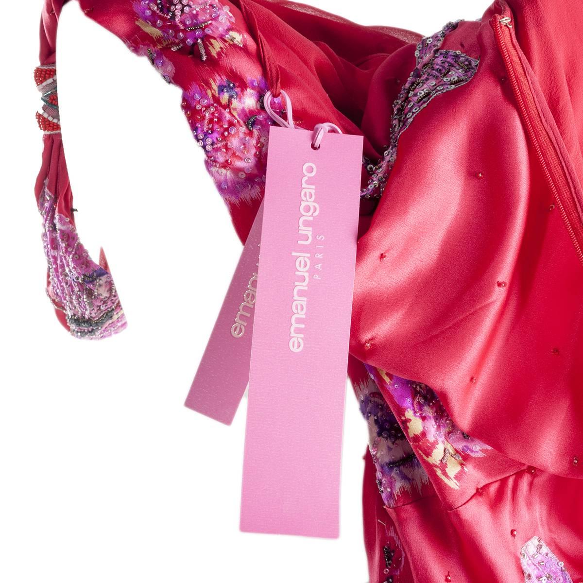 Women's Emanuel Ungaro Silk Cocktail Dress