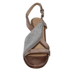 Brunello Cucinelli Brass Sandal 39