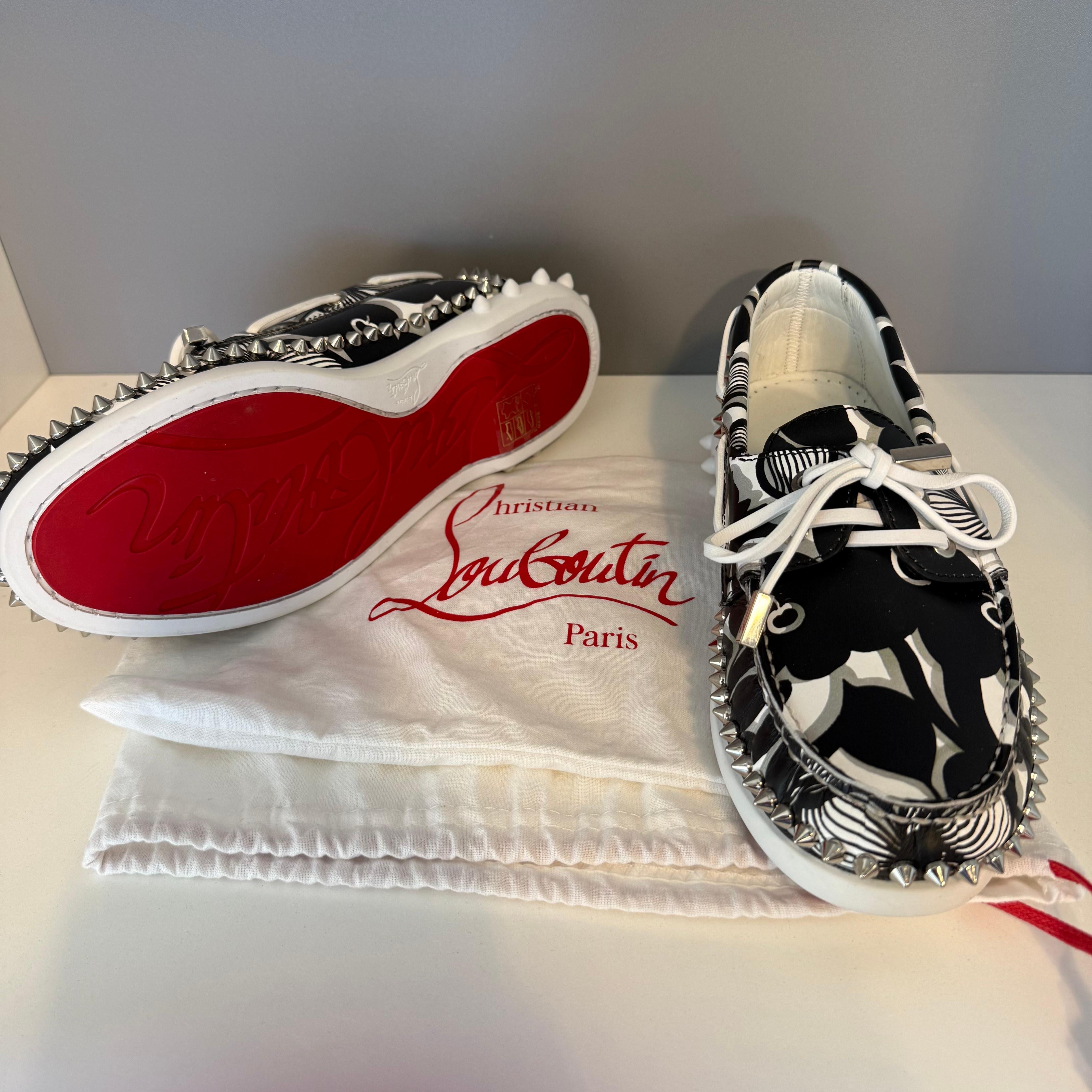 Christian Louboutin Gerockel Boot Mokassin IT 38 im Angebot 3