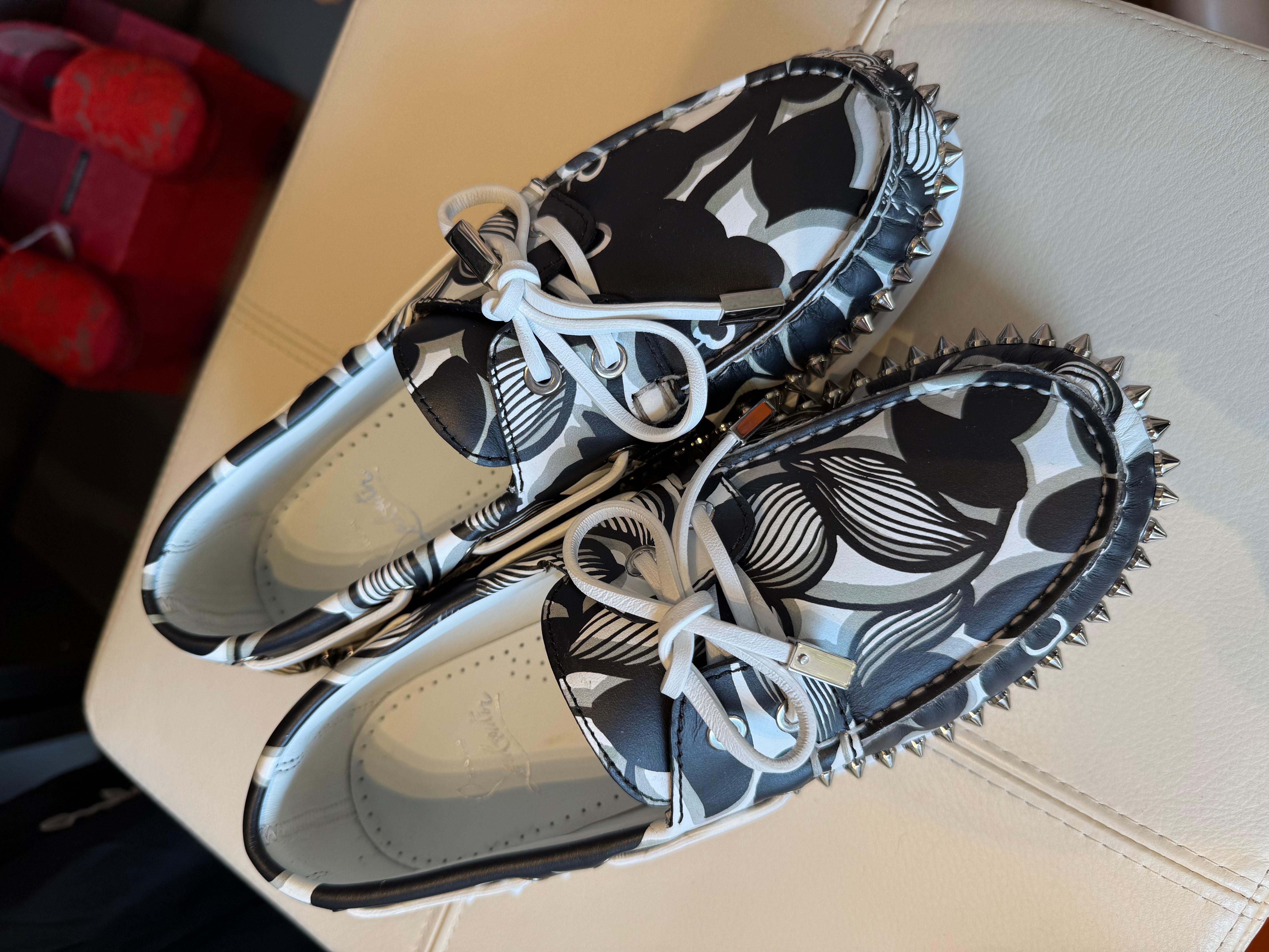 Christian Louboutin Gerockel Boot Mokassin IT 38 im Angebot 4