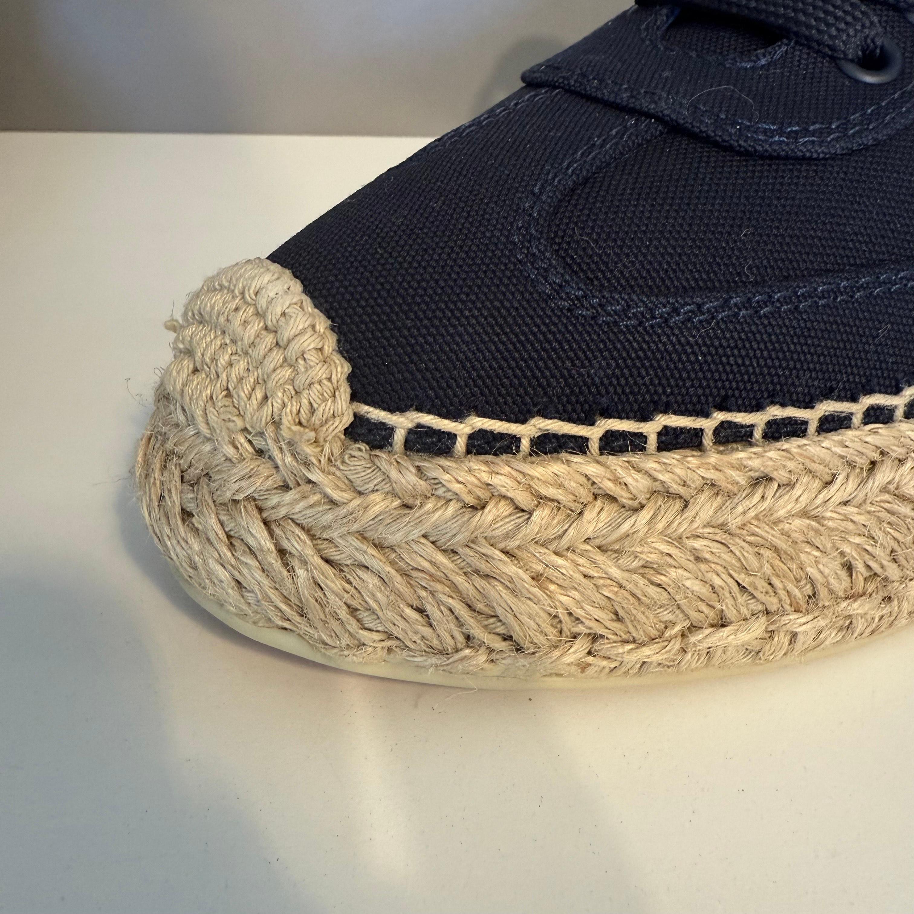 Christian Louboutin Zapatillas Espadrillas IT 38 Negro en venta