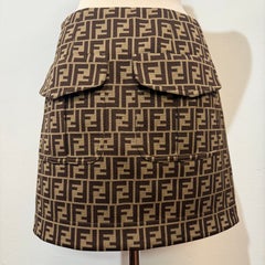 Fendi FF Zucca Skirt IT 38 / FR 34
