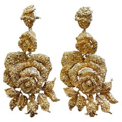 Carlo Zini Milano Golden Rose Large Pendants