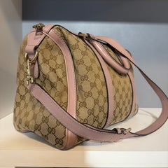 Gucci GG Pink Boston-Tasche