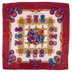 Hermès  'Les Rubans du Cheval' Silk Carré Scarf