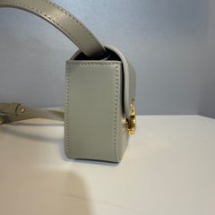 Céline Green Clay Mini Claude Bag