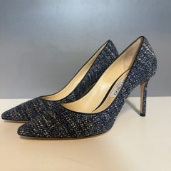 Escarpins Jimmy Choo « London Blue Jeans Tweed » IT 39